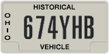 Ohio, Specialty plates (123ABC)