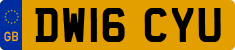 License plate of the United Kingdom, 2001 year system
