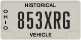 Ohio, Specialty plates (123ABC)