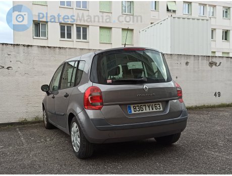 8367 YV 63, Renault Modus