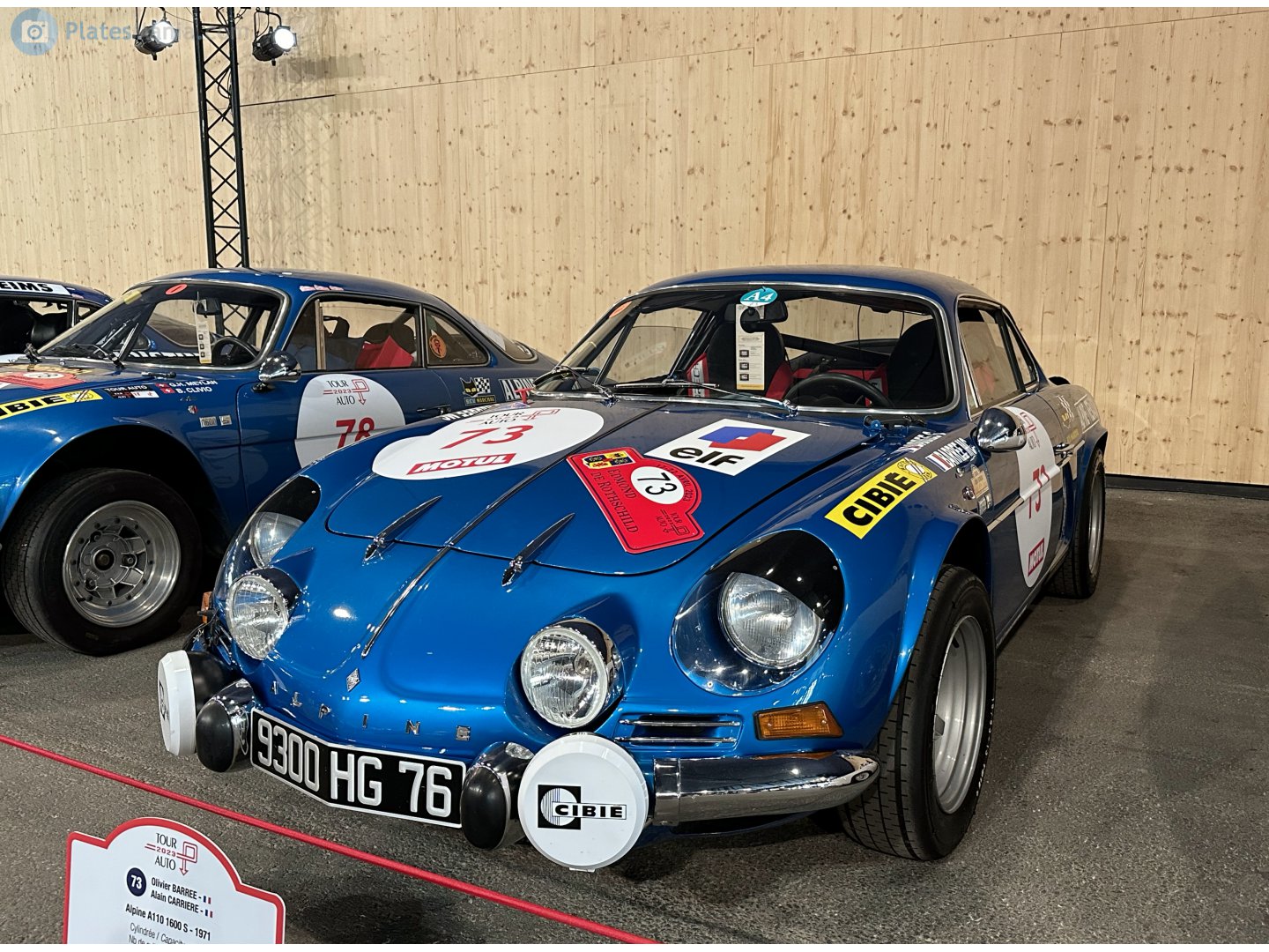 9300 HG 76, Alpine A110 1st gen, 1962–1977