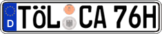 German license plate, Plates for oldtimers (type 