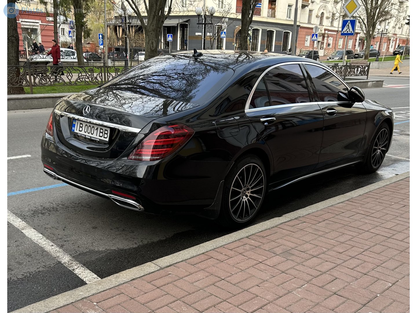 IB 0001 BB, Mercedes-Benz S-Klasse 8th gen Sedan (W222/V222), 2013–2020