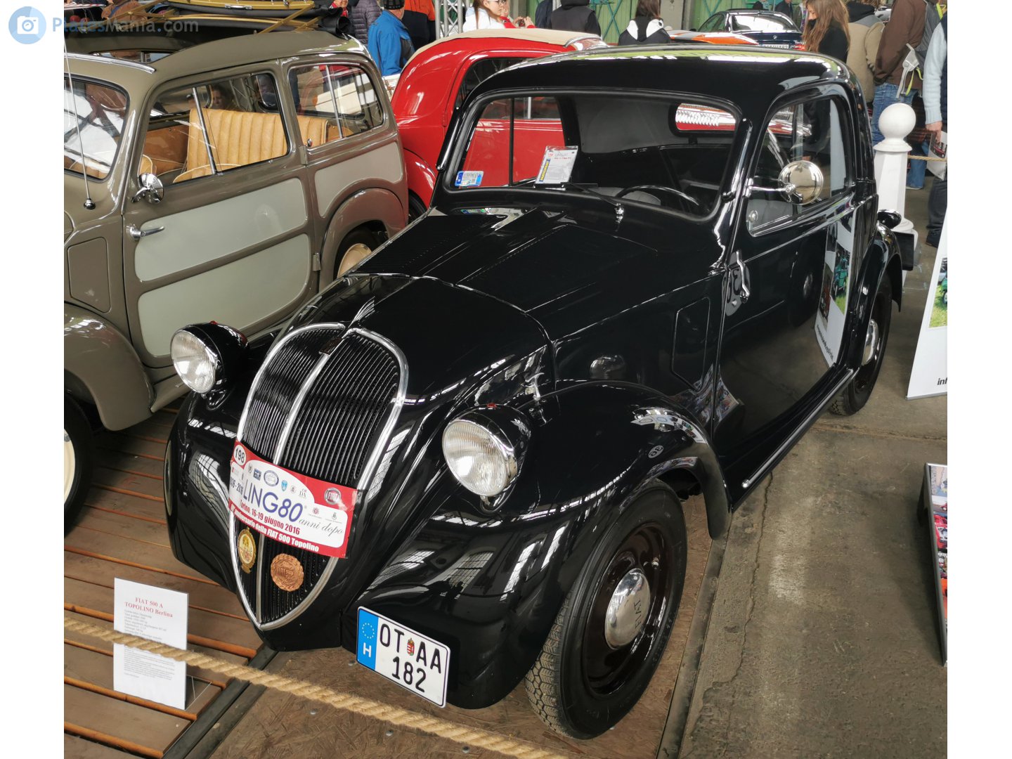 OT AA-182, FIAT 500 500A/B 'Topolino', 1936–1949
