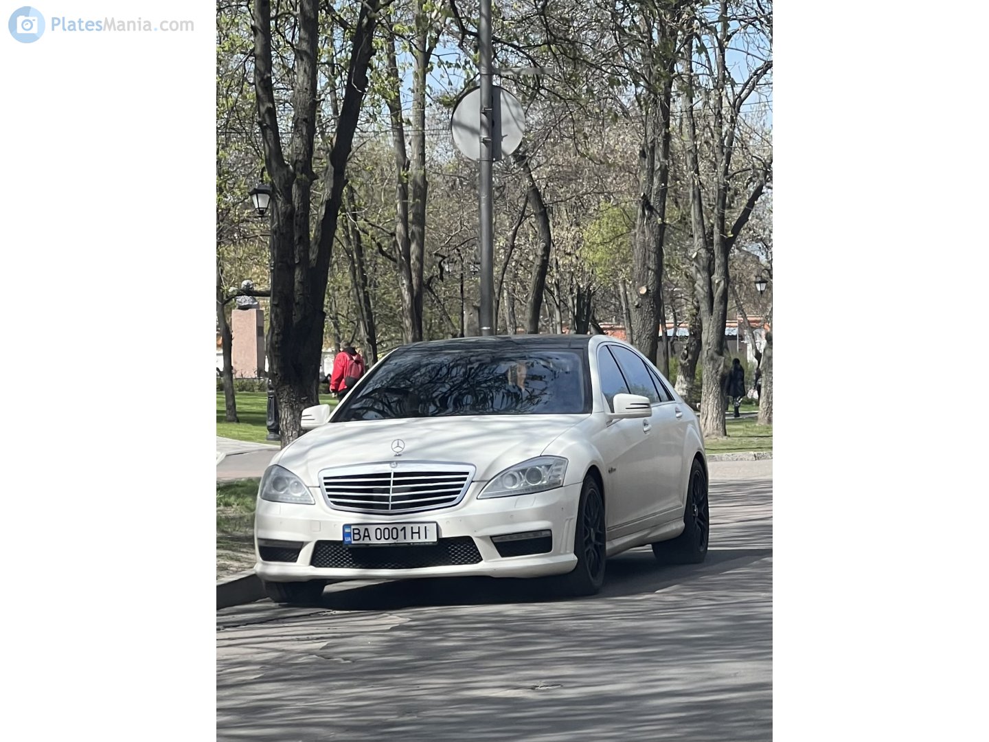 BA 0001 HI, Mercedes-Benz S-Klasse 7th gen (W221/V221), 2005–2013