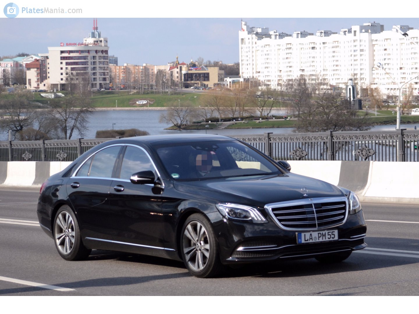 LA PM 55, Mercedes-Benz S-Klasse 8th gen Sedan (W222/V222), 2013–2020