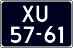 License plate of the Netherlands, Motorcycles