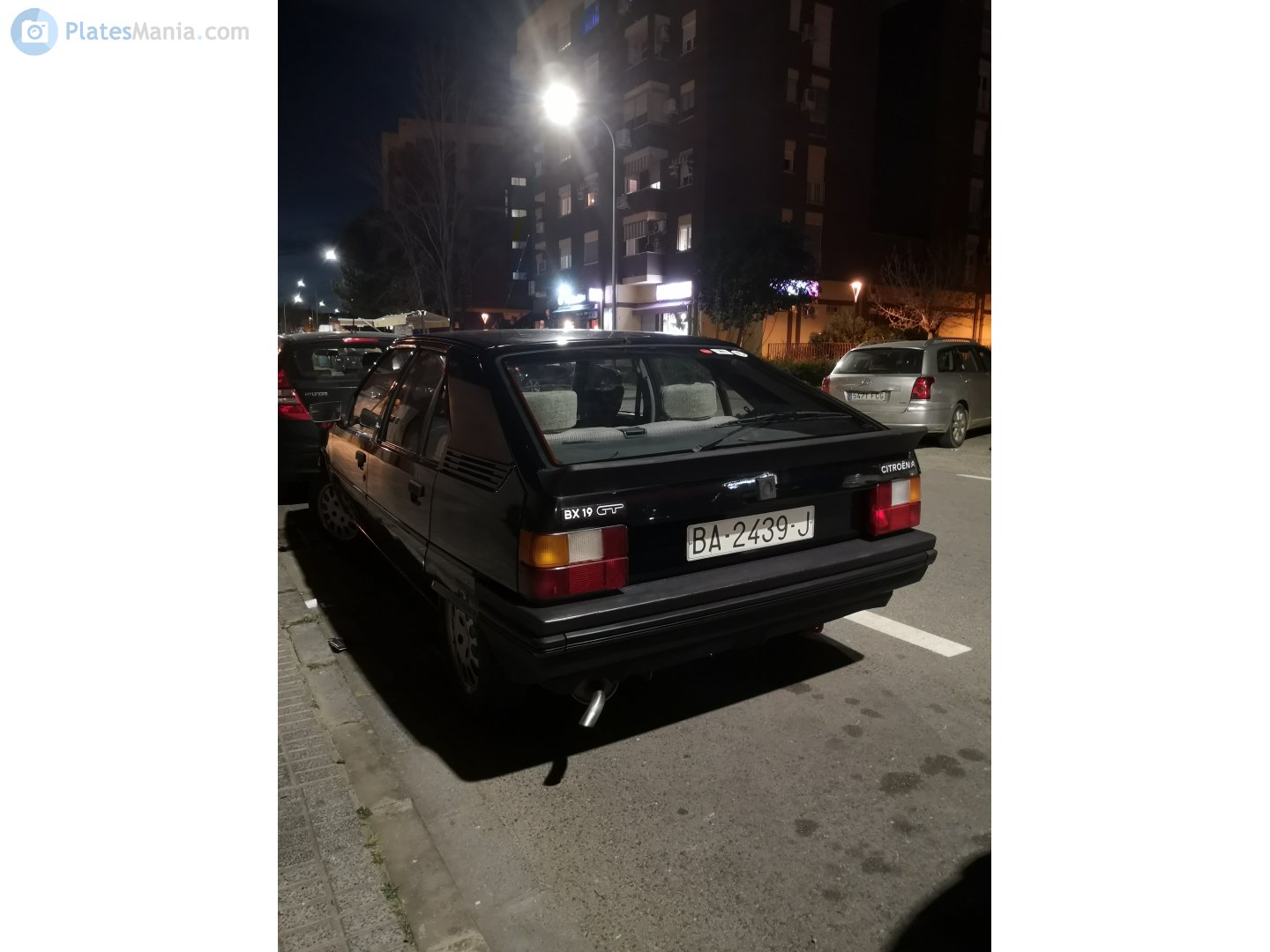 BA 2439 J, Citroёn BX 1st gen Hatch (XB), 1982–1993
