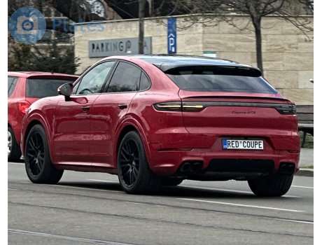 RED C0UPE, Porsche Cayenne