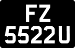 License plate of Singapore, Motorcycles
