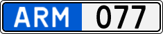 License plate of Armenia, High officials