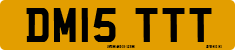 License plate of the United Kingdom, 2001 year system