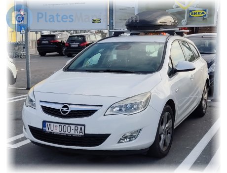 VU 000-RA, Opel Astra