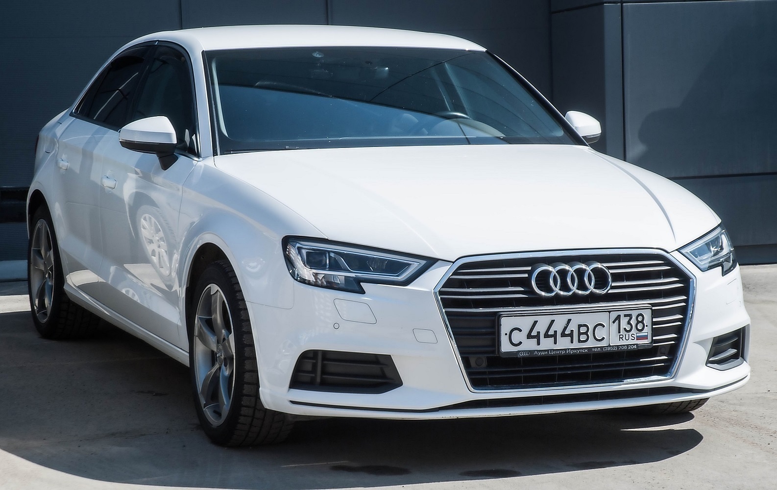 с 444 вс 138, Audi A3 3rd gen Sedan (8VS/8VM), facelift, 2016–2020