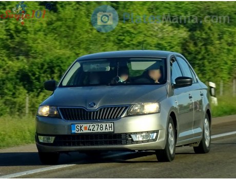 SK 4278 AH, Skoda Rapid
