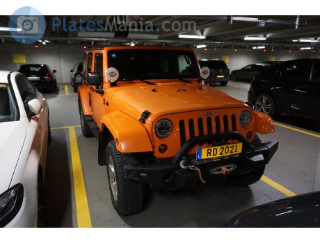 RD 2021, Jeep Wrangler