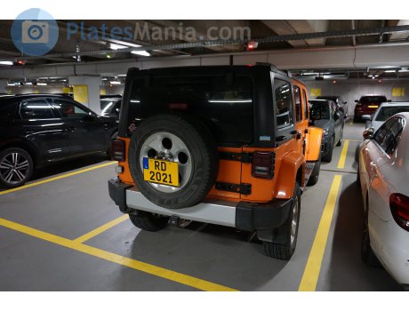 RD 2021, Jeep Wrangler