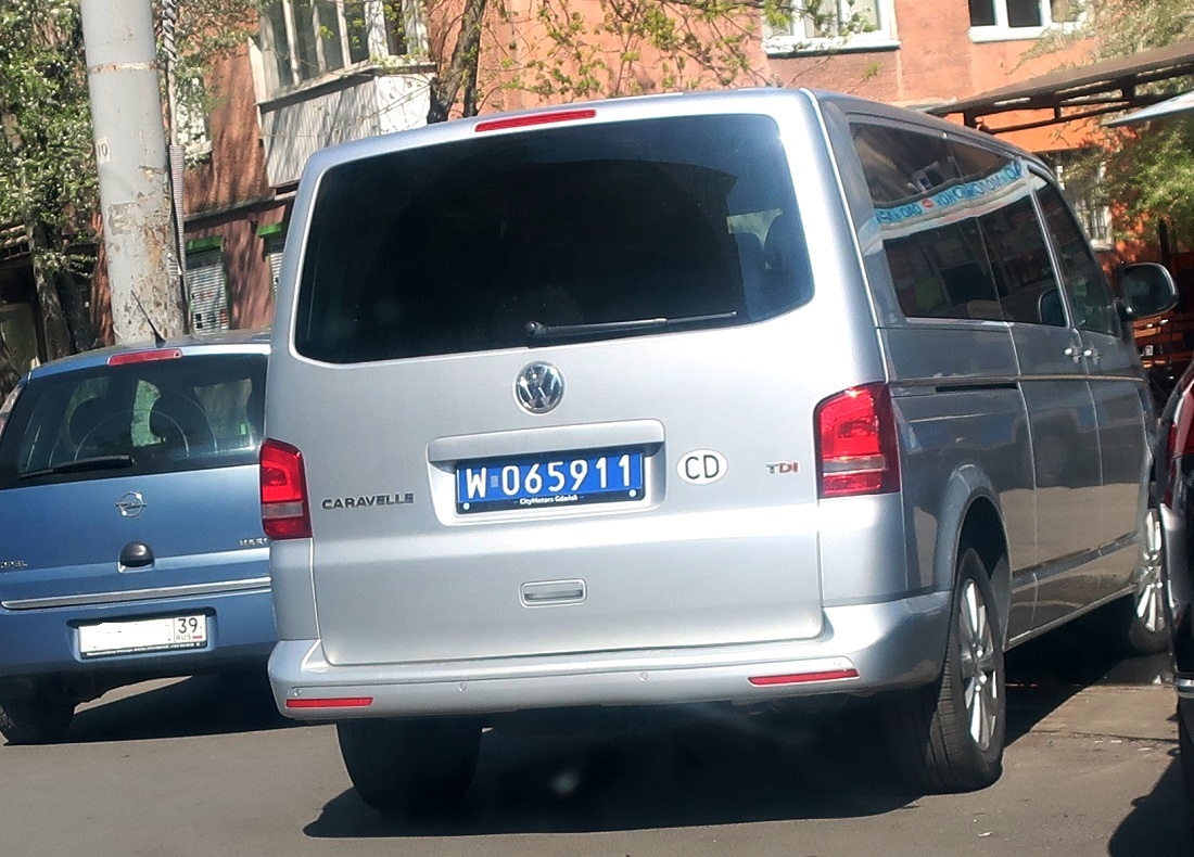W 065911, Volkswagen Caravelle T5, facelift, 2009–2015