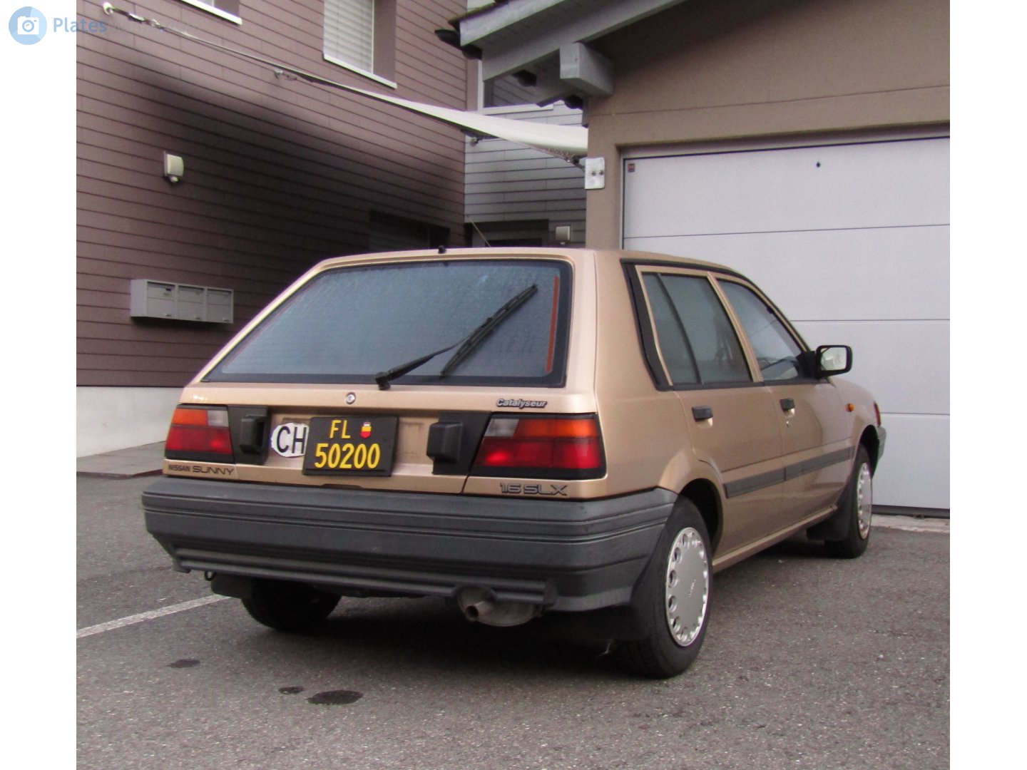 FL 50200, Nissan Sunny 6th gen 5-door Hatchback (N13; EU-market), 1986–1990