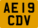 License plate of the United Kingdom, 2001 year system