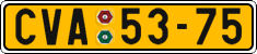 License plate of the Czech Republic, Commercial vehicles (1960)