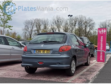 6384 VE 03, Peugeot 206