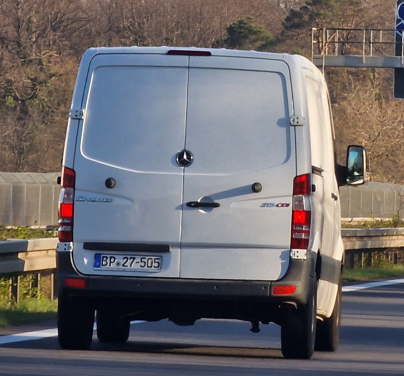 BP 27-505, Mercedes-Benz Sprinter 2nd gen (W906), facelift, 2013–2018