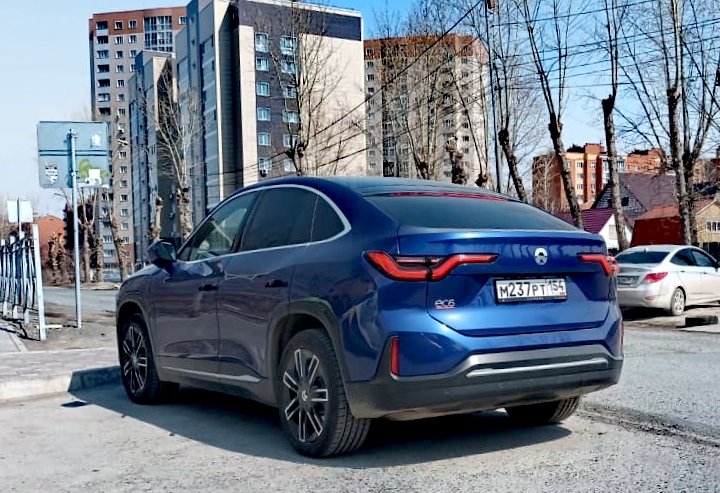 м 237 рт 154, NIO EC6 1st gen, 2020–2023