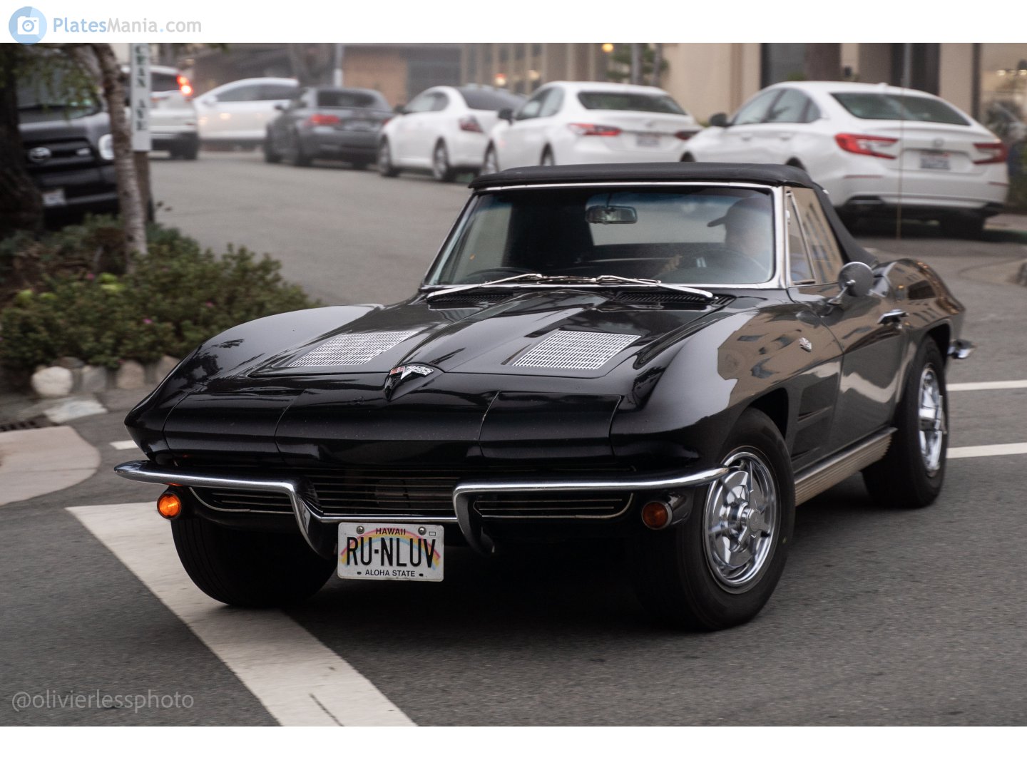 RU-NLUV, Chevrolet Corvette 2nd gen Convertible (C2; 67), 1962–1967