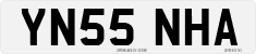 License plate of the United Kingdom, 2001 year system