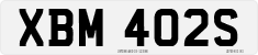 License plate of the United Kingdom, 1963 year system