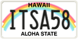 Hawaii, Vanity Plates