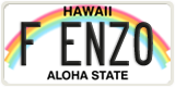 Hawaii, Vanity Plates