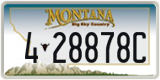 Montana, 1-12345A / 10-1234A