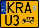 Plaques de la Pologne, Oldtimers