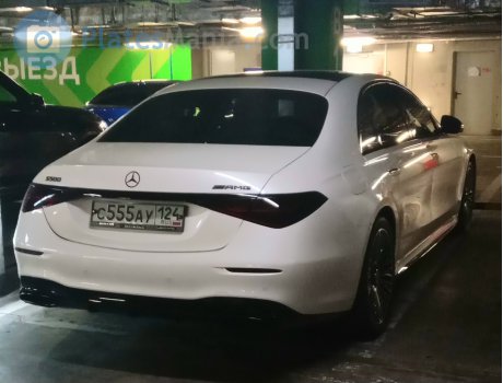 с555ау124, Mercedes-Benz S-Klasse