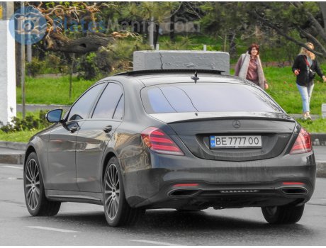 BE 7777 OO, Mercedes-Benz S-Klasse