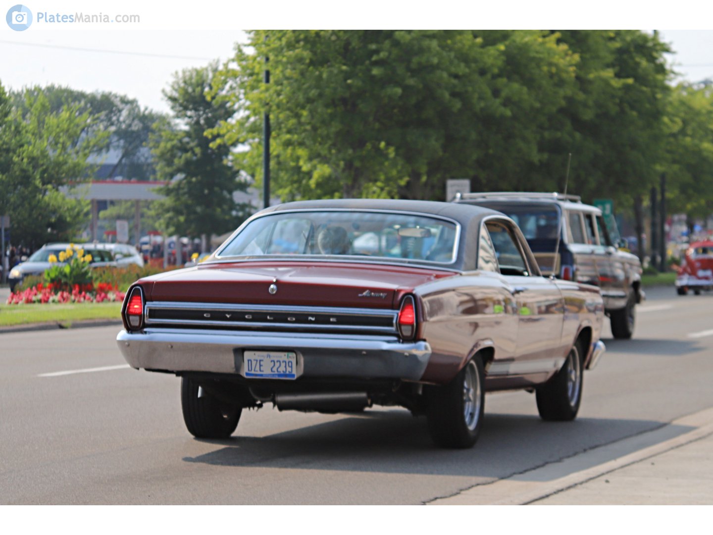 DZE 2239, Mercury Cyclone 2nd gen 1967 Comet Cyclone 2-door Hardtop (63E/63H), facelift, 1966–1967