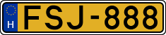 license plates of Hungary, Commercial vehicles (1990)