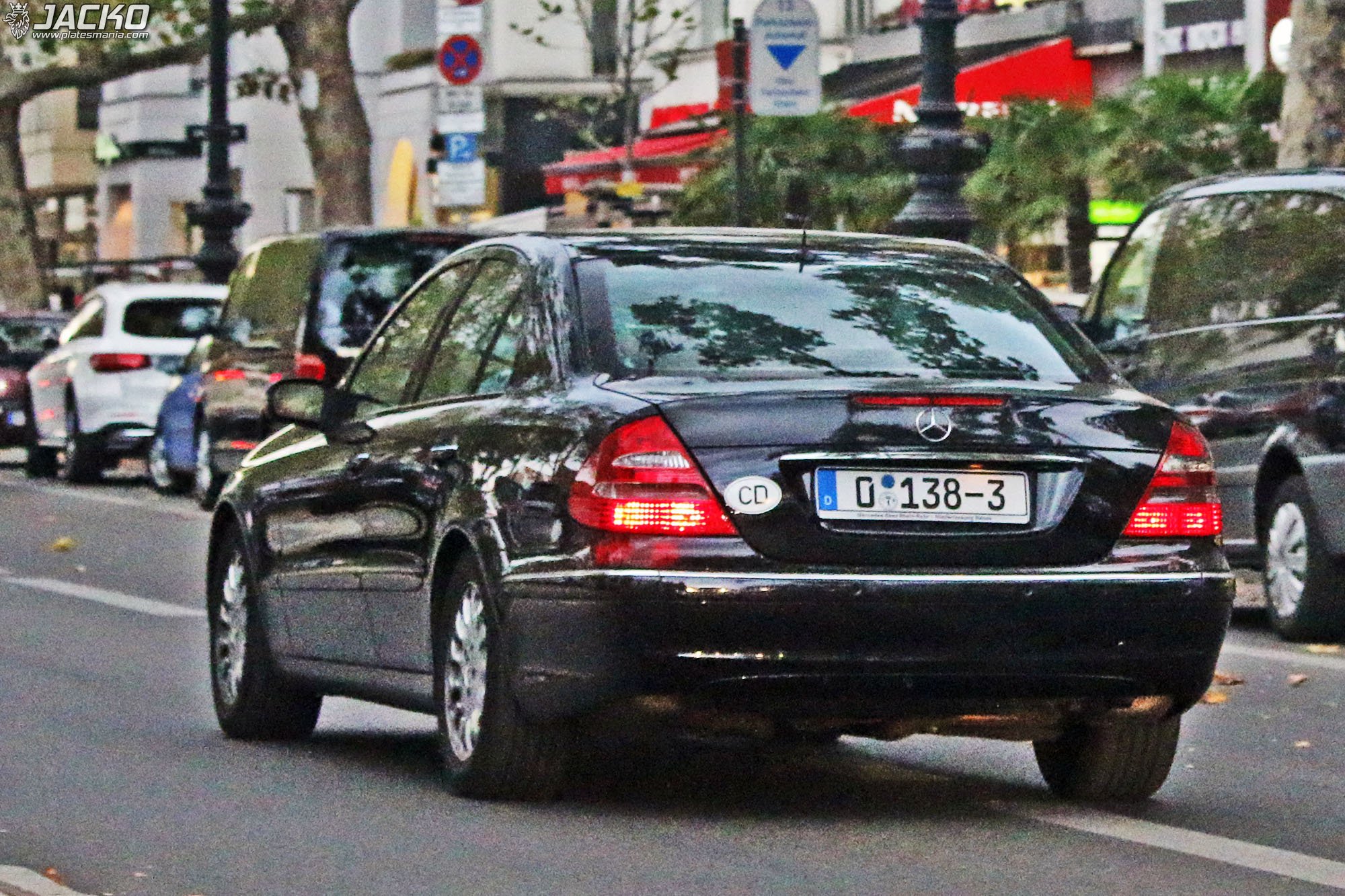0 138-3, Mercedes-Benz E-Klasse 3rd gen Sedan (W211), 2002­–2009