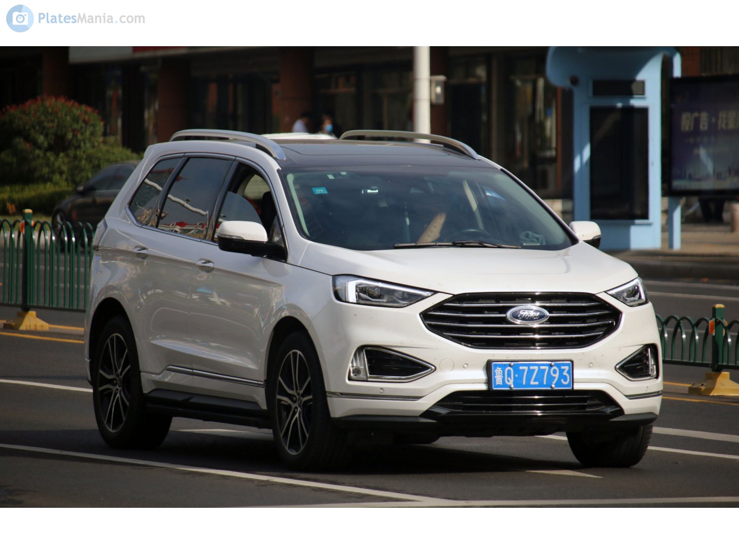 鲁Q·7Z793, Ford Edge 2nd gen LWB (CD539; CN-market), 1st facelift, 2019–2021