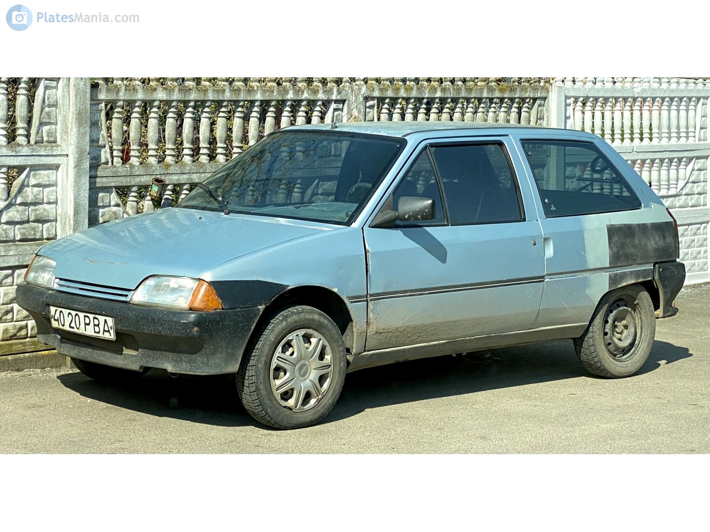 4020 РВА, Citroёn AX 1st gen 3-door Hatch (S9), 1986–1998