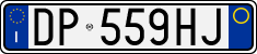 License plate of Italy, Cars (1994 year series)