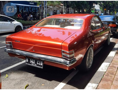 B 502 CID, Holden Monaro