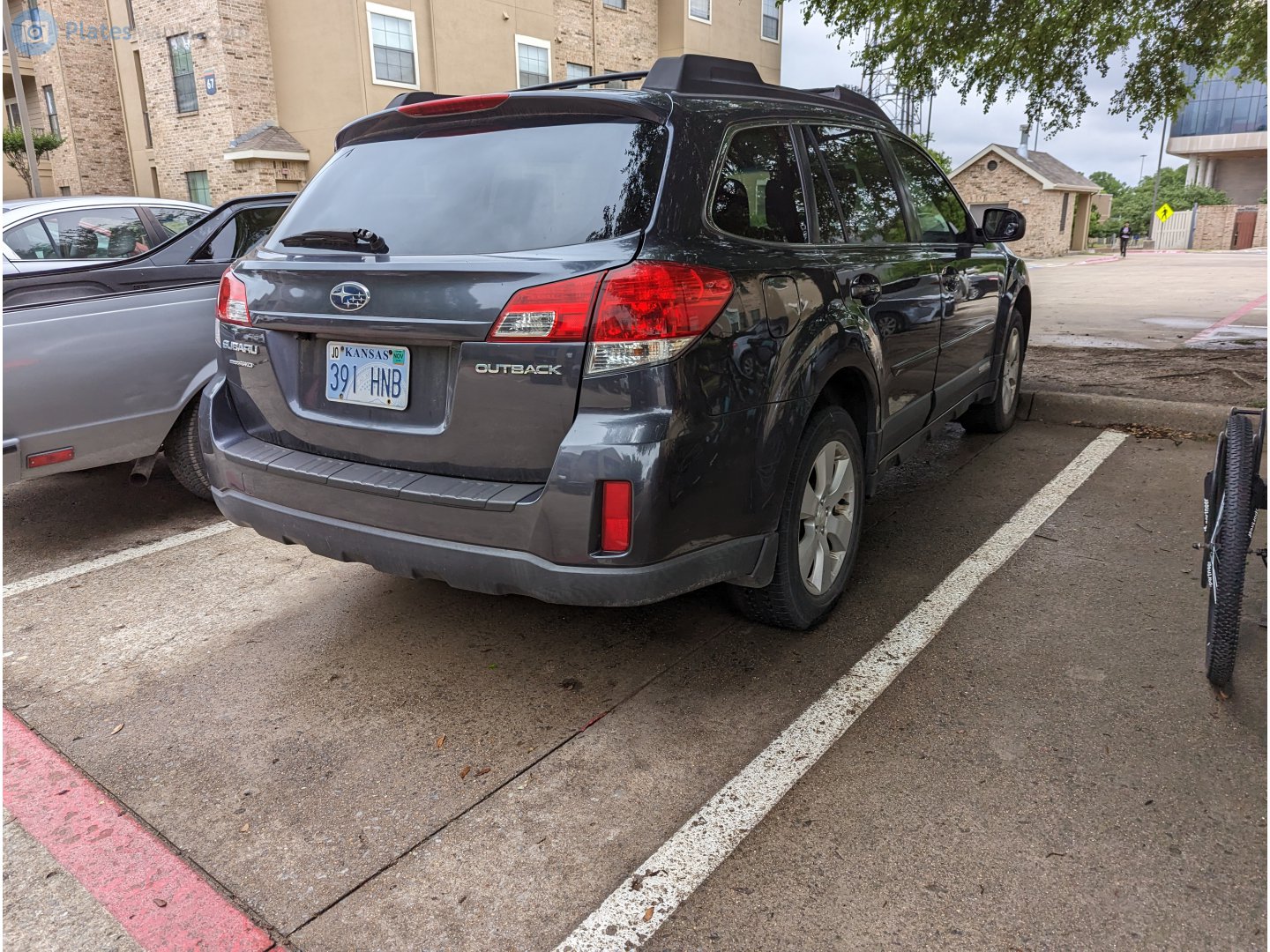 391 HNB, Subaru Outback 4th gen (BR), 2009–2014