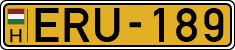 license plates of Hungary, Commercial vehicles (1990)