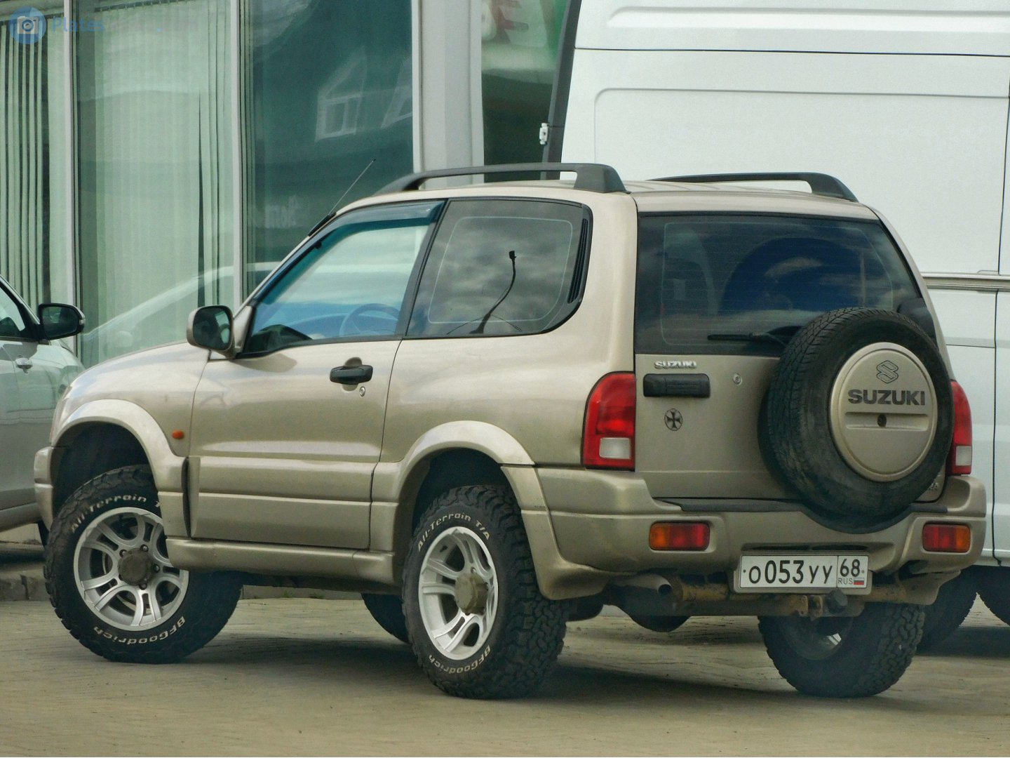 о 053 уу 68, Suzuki Grand Vitara 1st gen 3-door SUV (FT/GT), 1998–2005