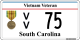 South Carolina, Military (A12345 / AB12345)