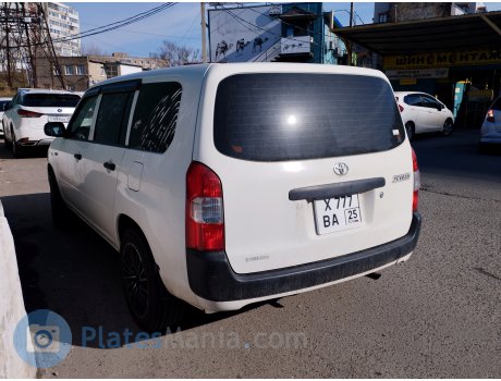 х777ва25, Toyota Succeed