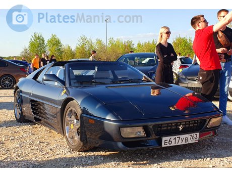 е617ув763, Ferrari 348